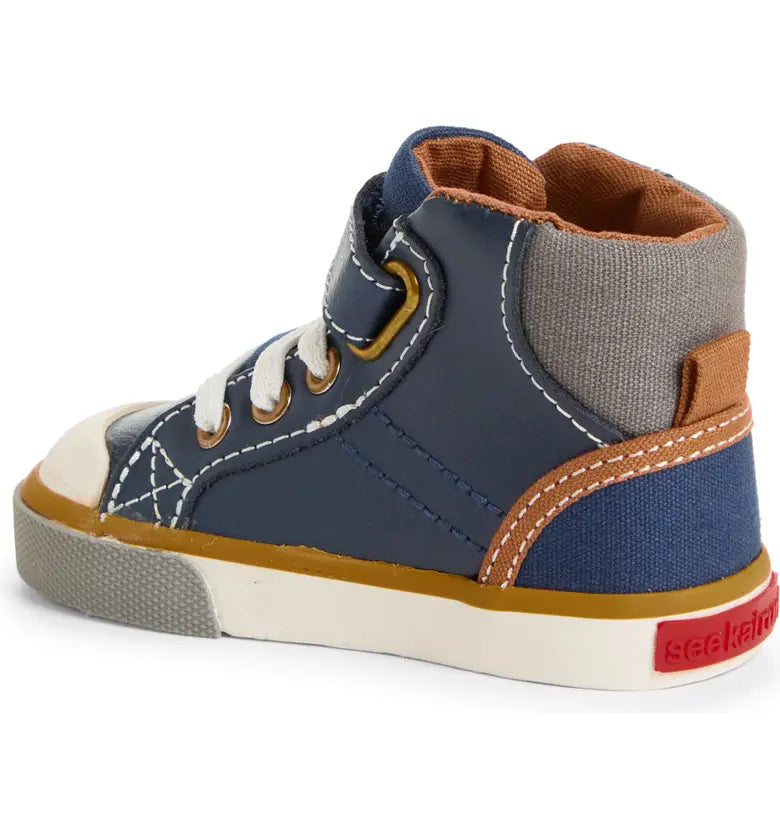 See kai run high top shop sneaker